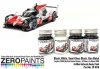 Zero Paints ZP-1574 Toyota TS050 Hybrid Gazoo Racing Paint Set 4x30ml